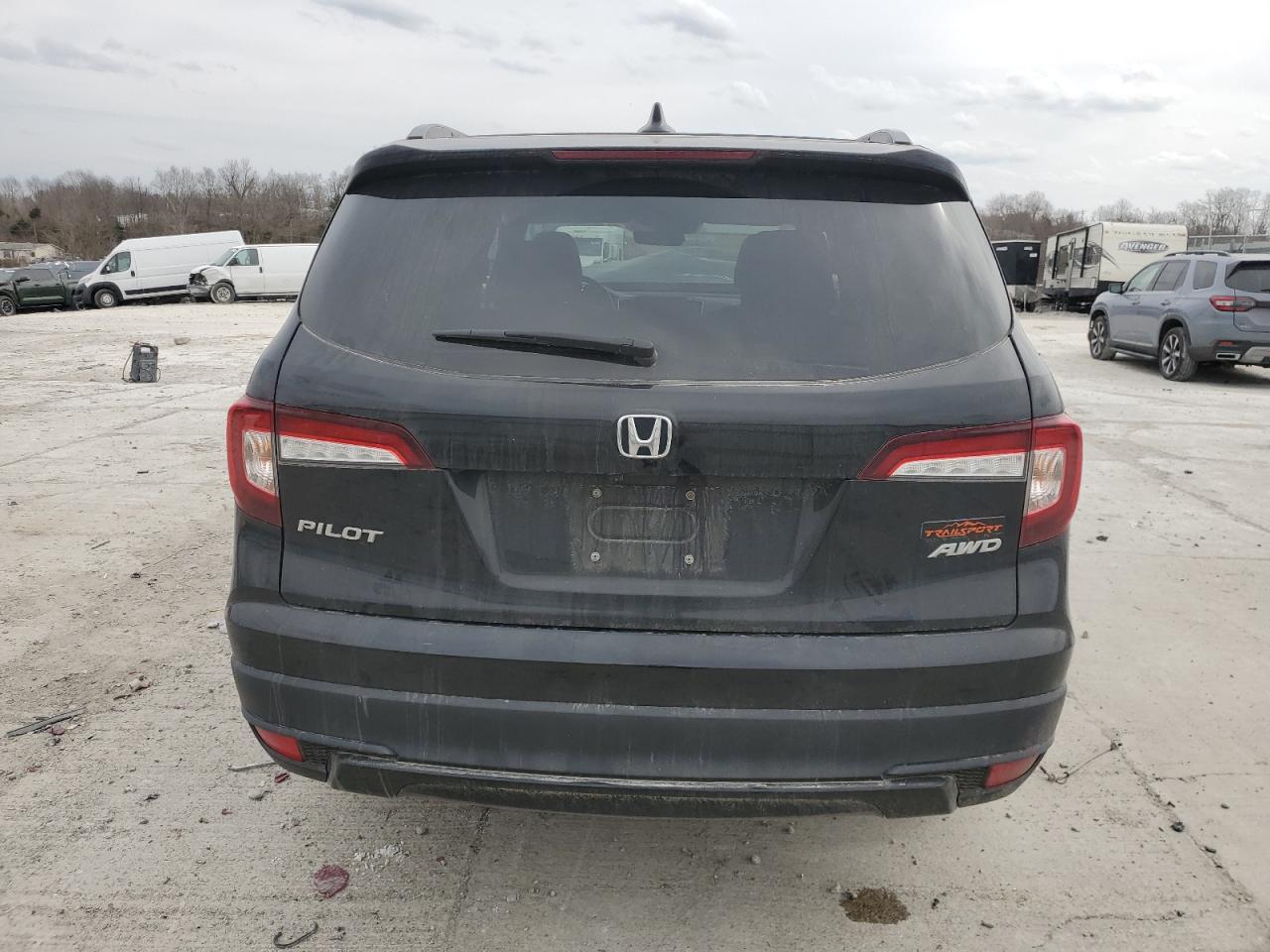 2022 HONDA PILOT TRAILSPORT VIN:5FNYF6H80NB076714