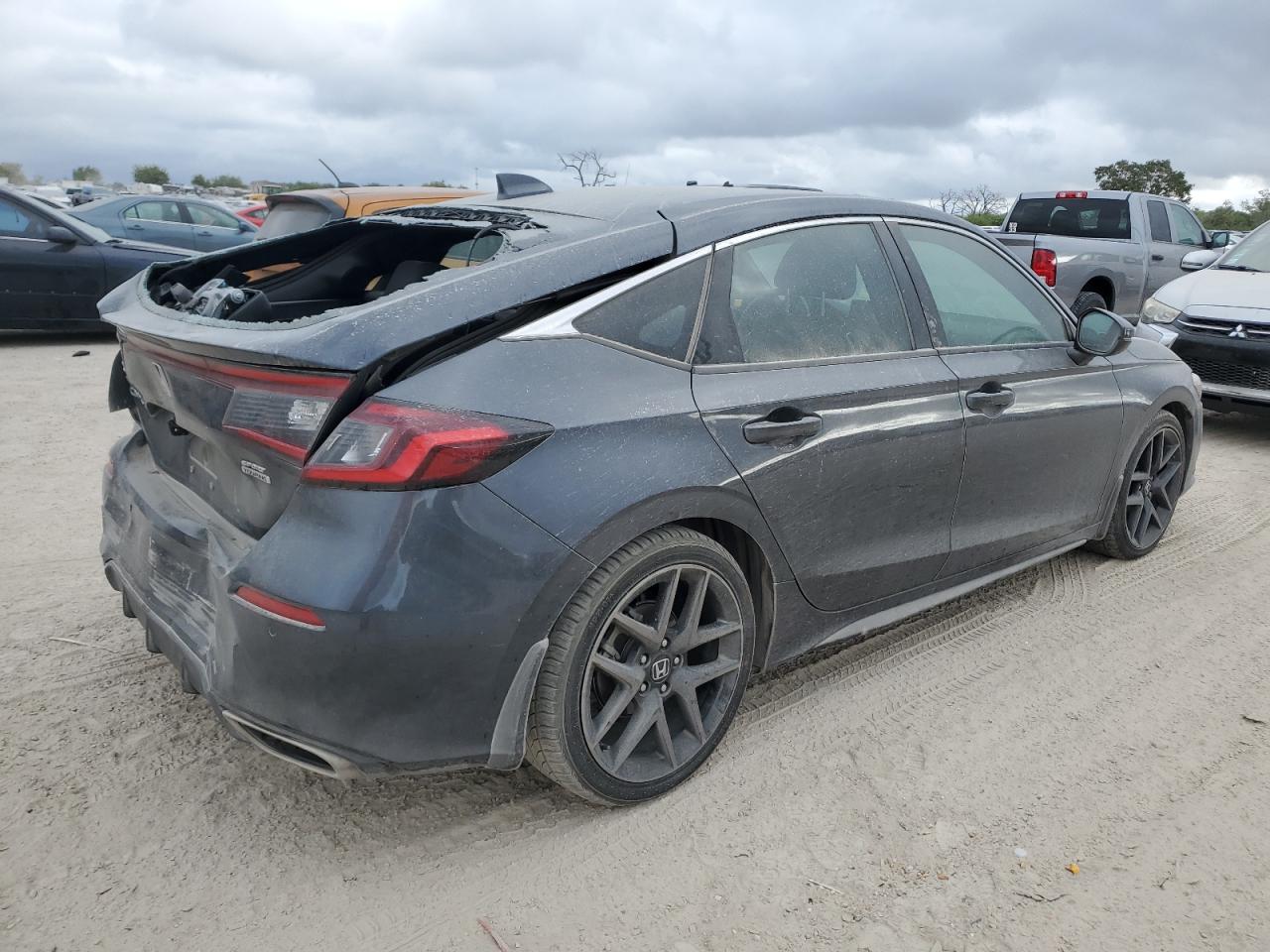 2022 HONDA CIVIC SPORT TOURING VIN:19XFL1H81NE019754