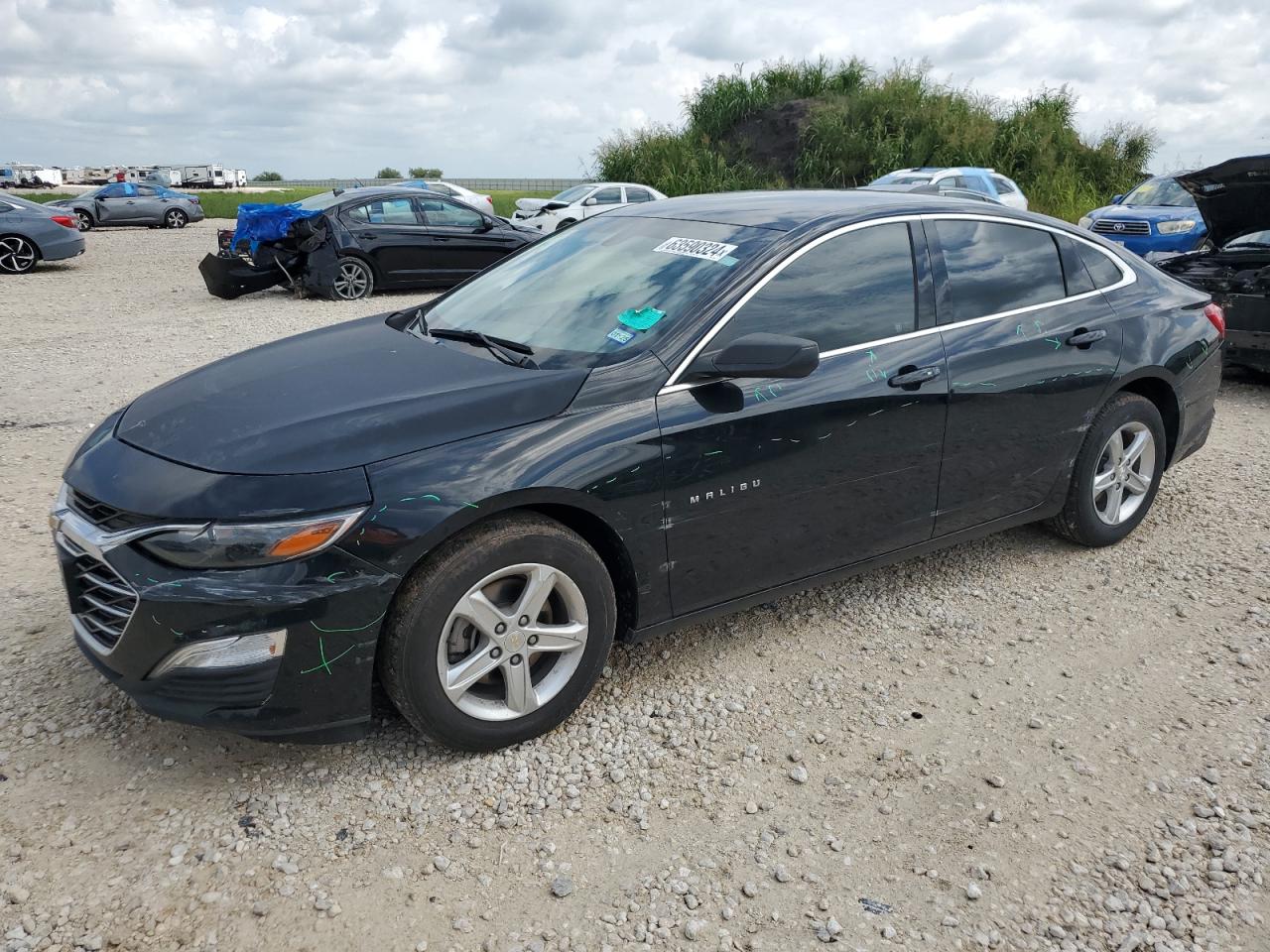 2022 CHEVROLET MALIBU LS VIN:1G1ZB5ST9NF209319