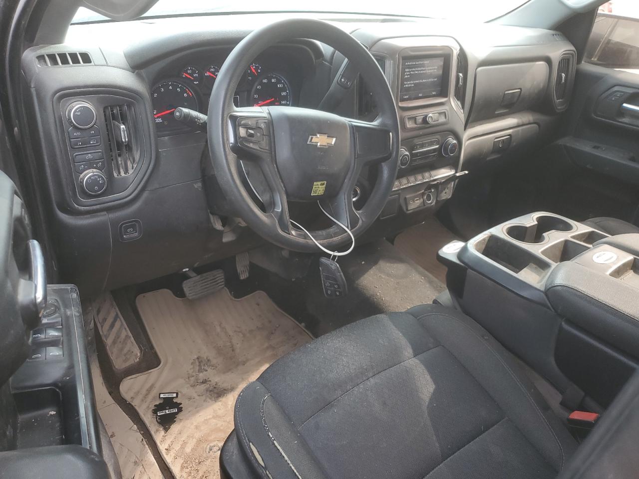 2022 CHEVROLET SILVERADO K1500 CUSTOM VIN:1GCPDBEKXNZ576125
