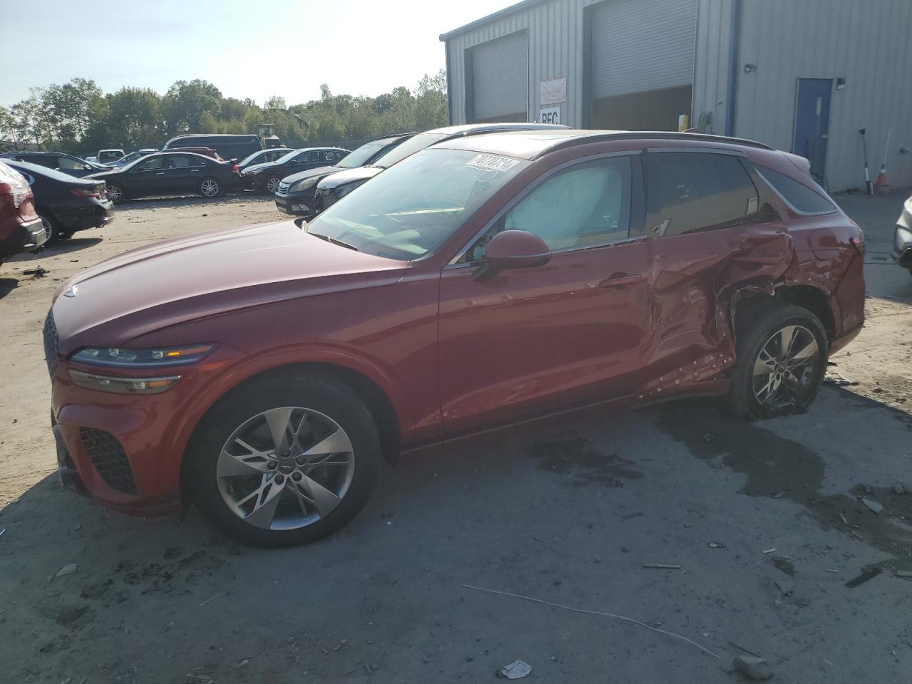 2022 GENESIS GV70 BASE VIN:KMUMCDTC6NU028923