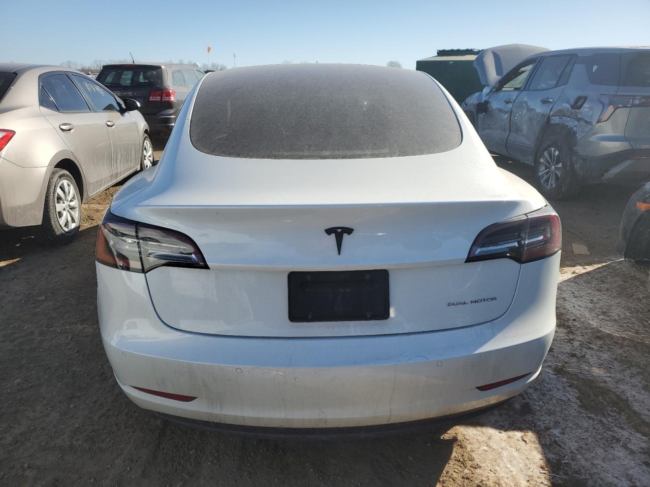 2022 TESLA MODEL 3  VIN:5YJ3E1EB5NF276505