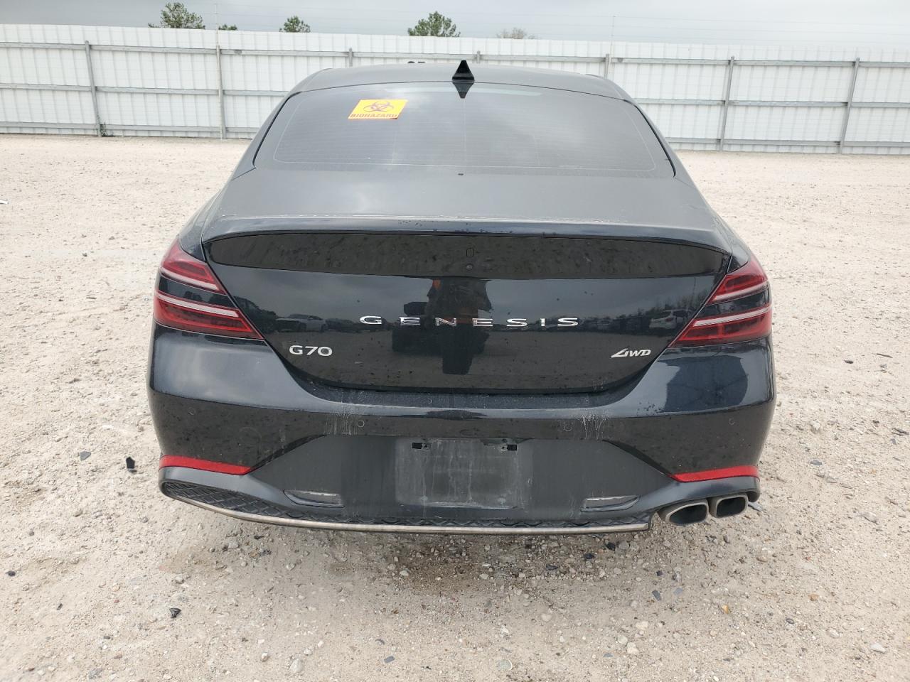 2023 GENESIS G70 BASE VIN:KMTG34TA3PU106478