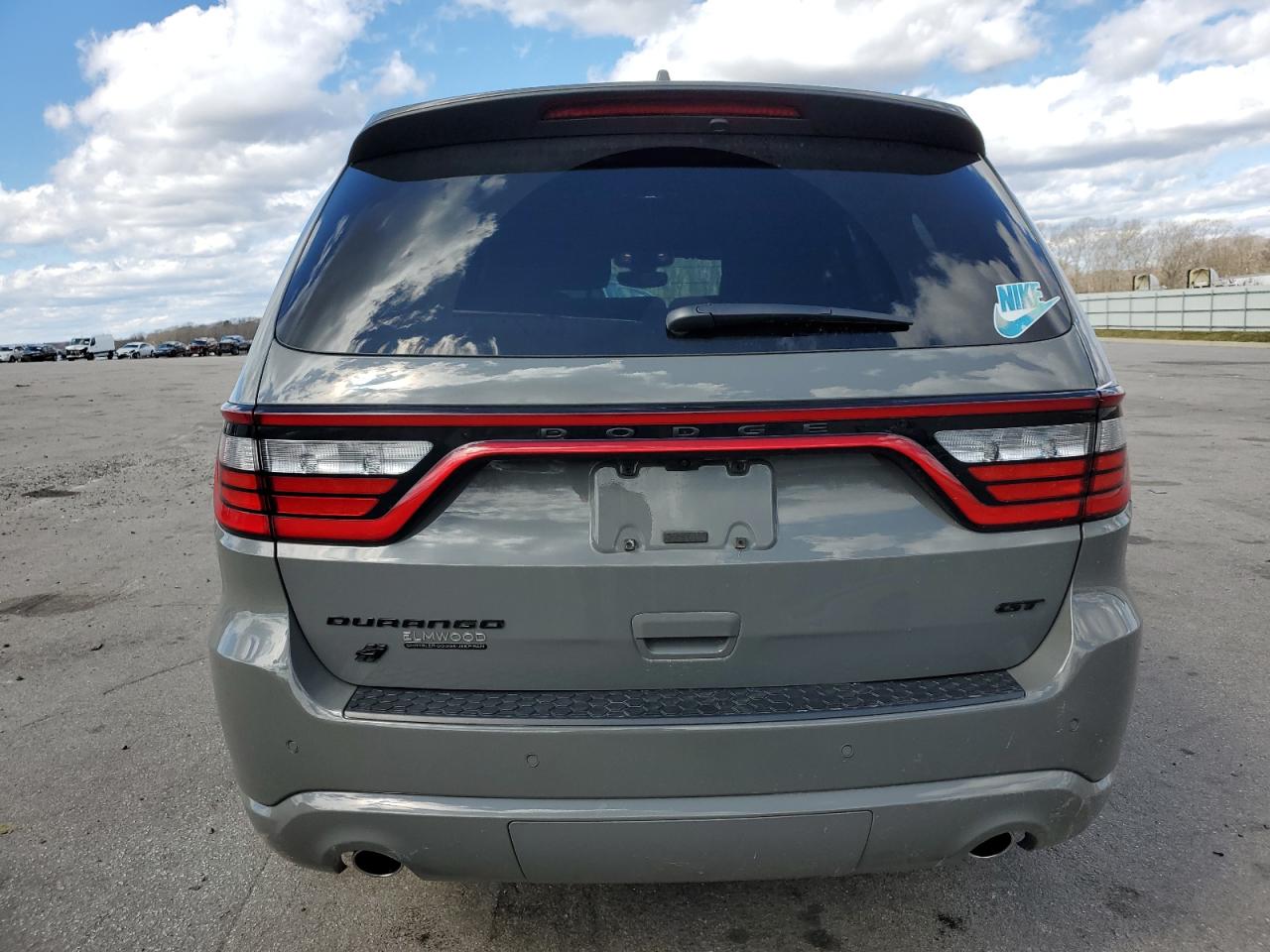 2022 DODGE DURANGO GT VIN:1C4RDJDGXNC160773