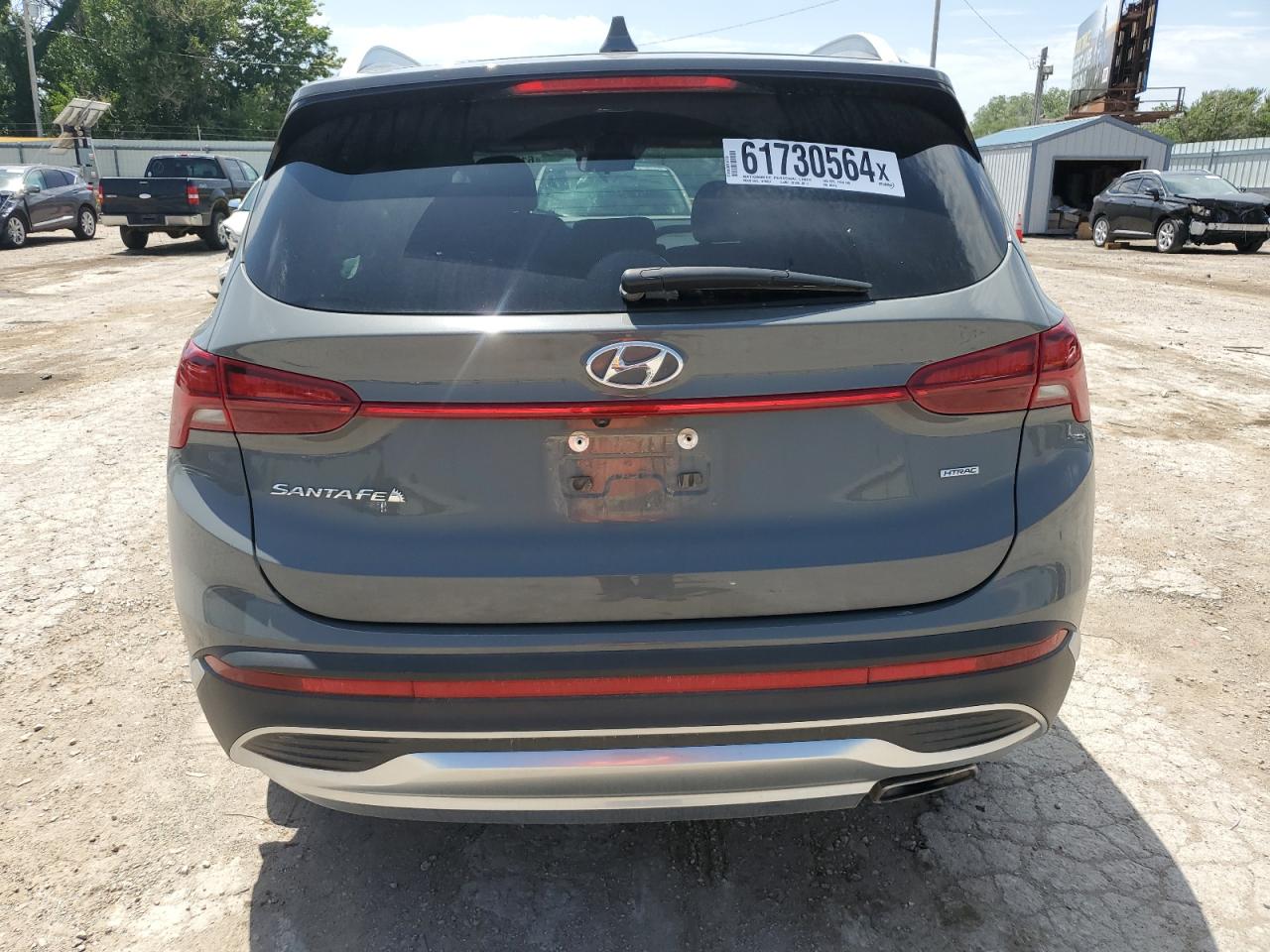 2022 HYUNDAI SANTA FE SEL VIN:5NMS2DAJ5NH480416