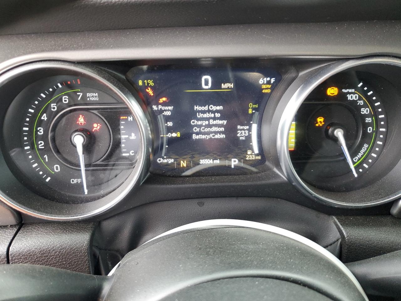 2023 JEEP WRANGLER 4XE VIN:1C4JJXN69PW703790