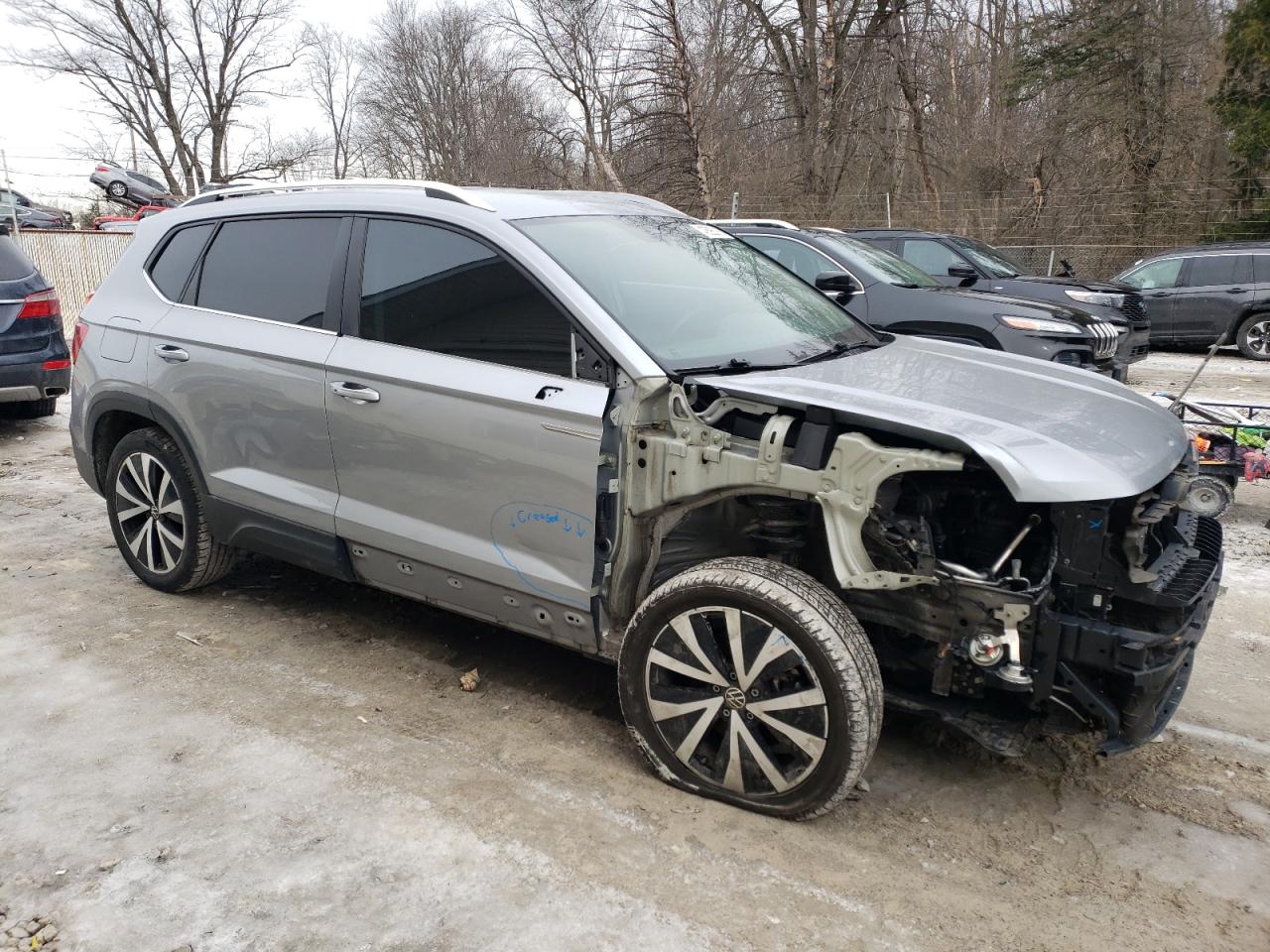 2022 VOLKSWAGEN TAOS SE VIN:3VVWX7B24NM041492