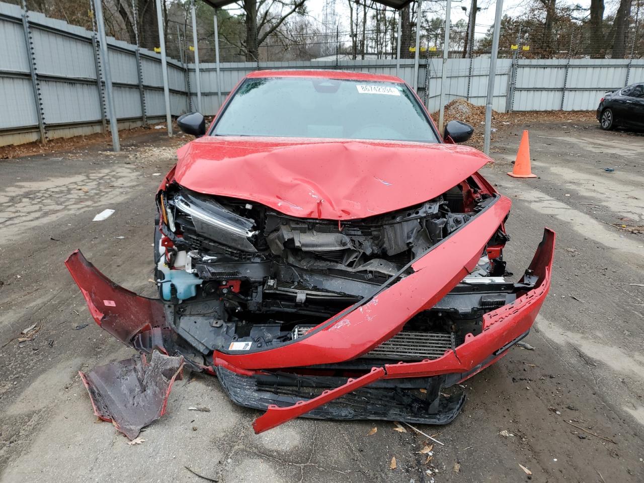 2022 HONDA CIVIC SI VIN:2HGFE1E57NH473694