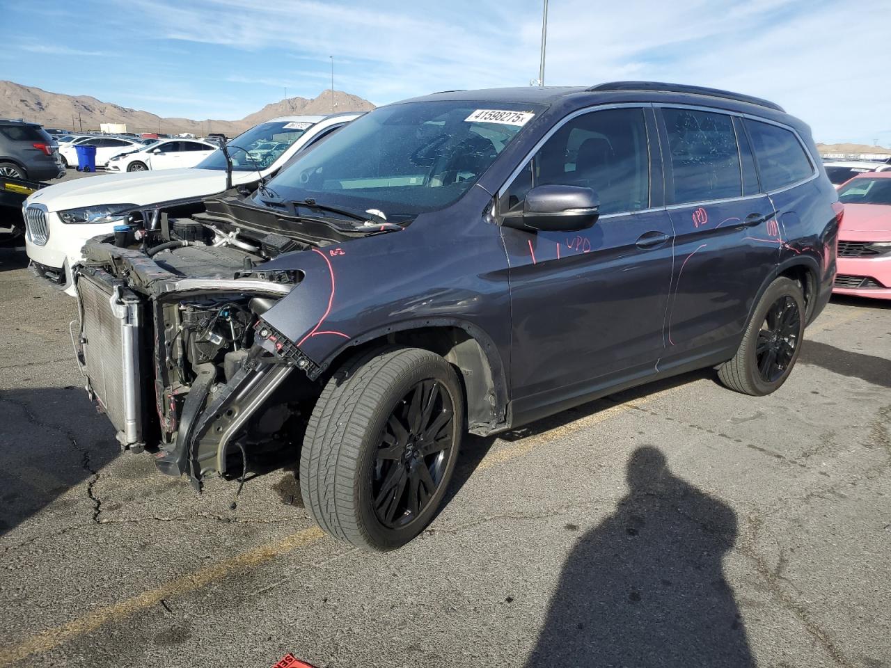 2022 HONDA PILOT SE VIN:1N4AL3APXGC249994