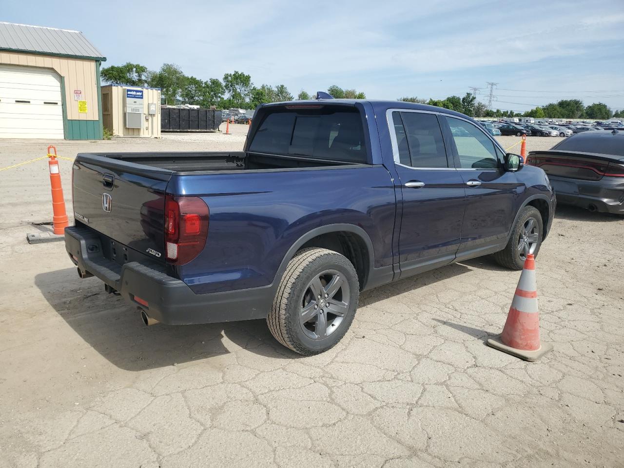 2022 HONDA RIDGELINE RTL VIN:5FPYK3F77NB030051