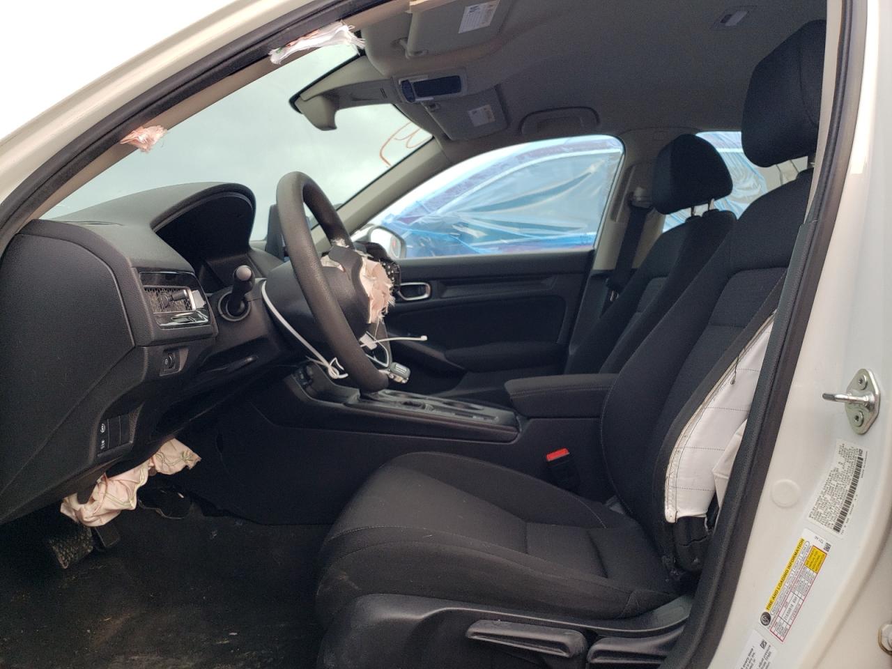 2022 HONDA CIVIC LX VIN:2HGFE2F22NH526506