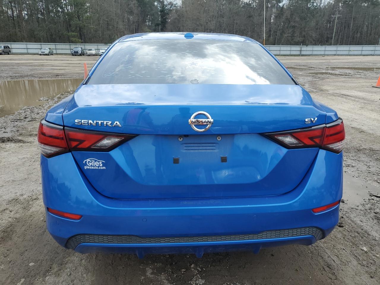 2022 NISSAN SENTRA SV VIN:3N1AB8CV7NY288247
