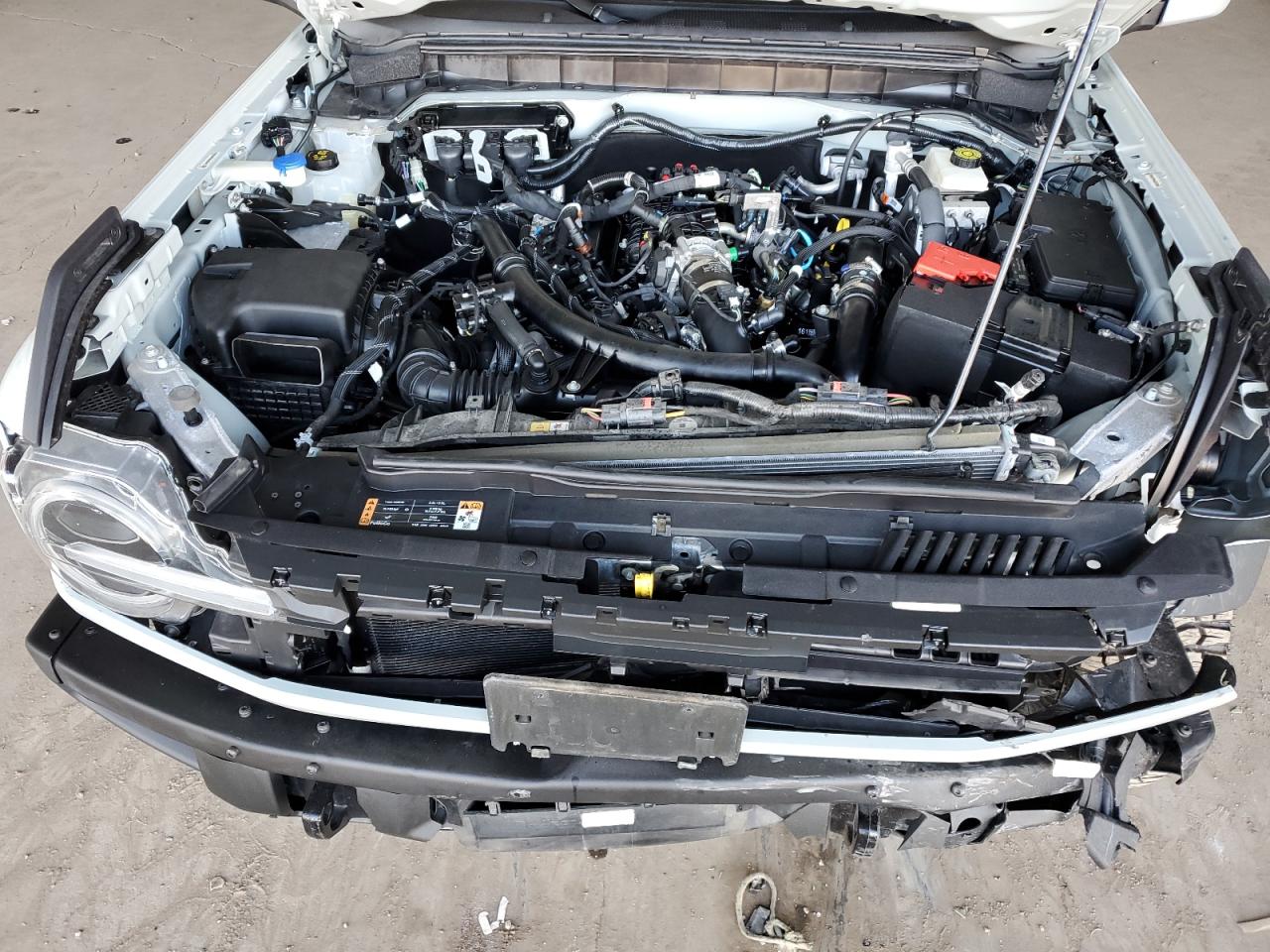 2022 FORD BRONCO BASE VIN:1FMEE5DP0NLA76847