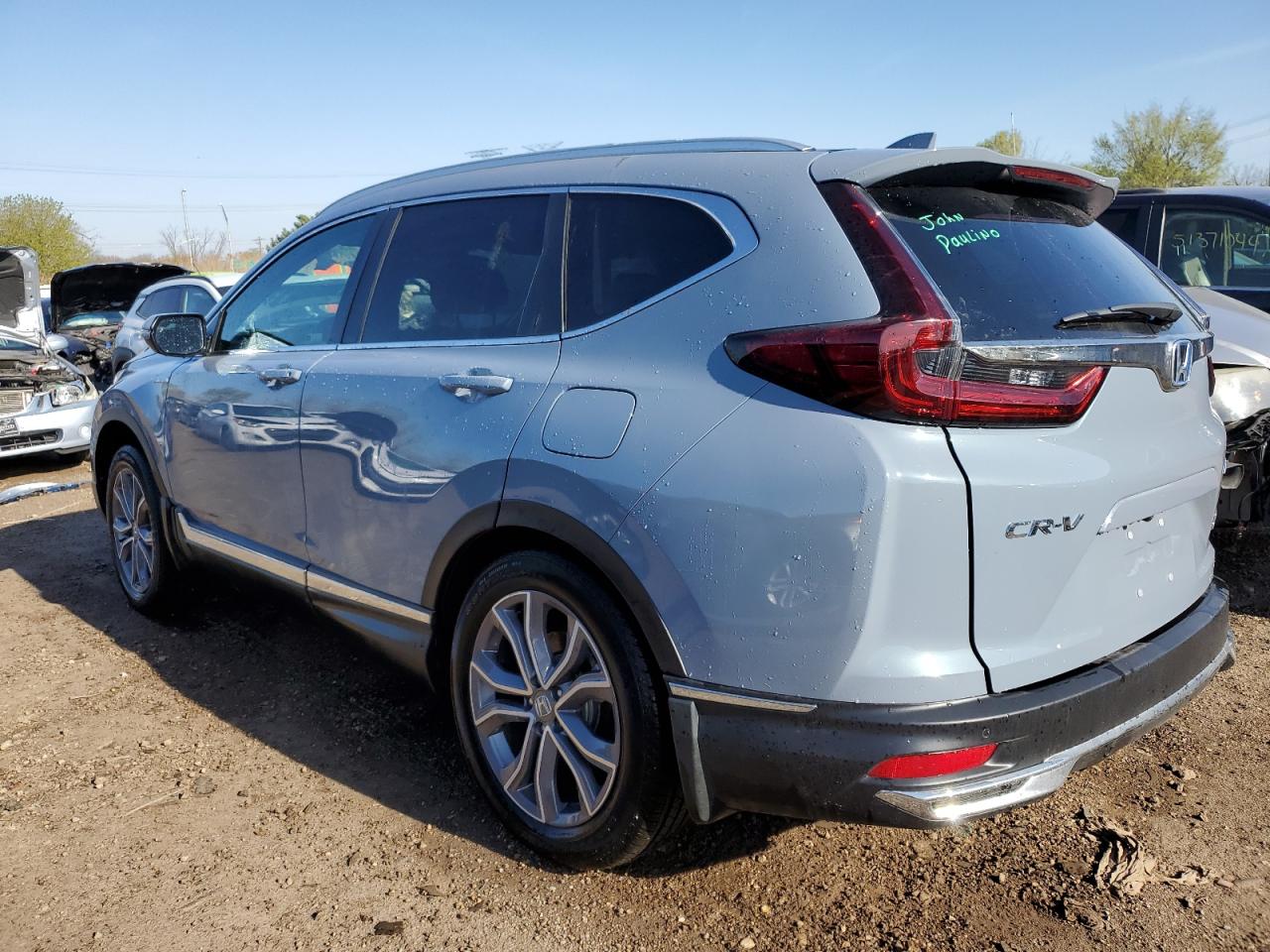 2022 HONDA CR-V TOURING VIN:5J6RT6H99NL034586