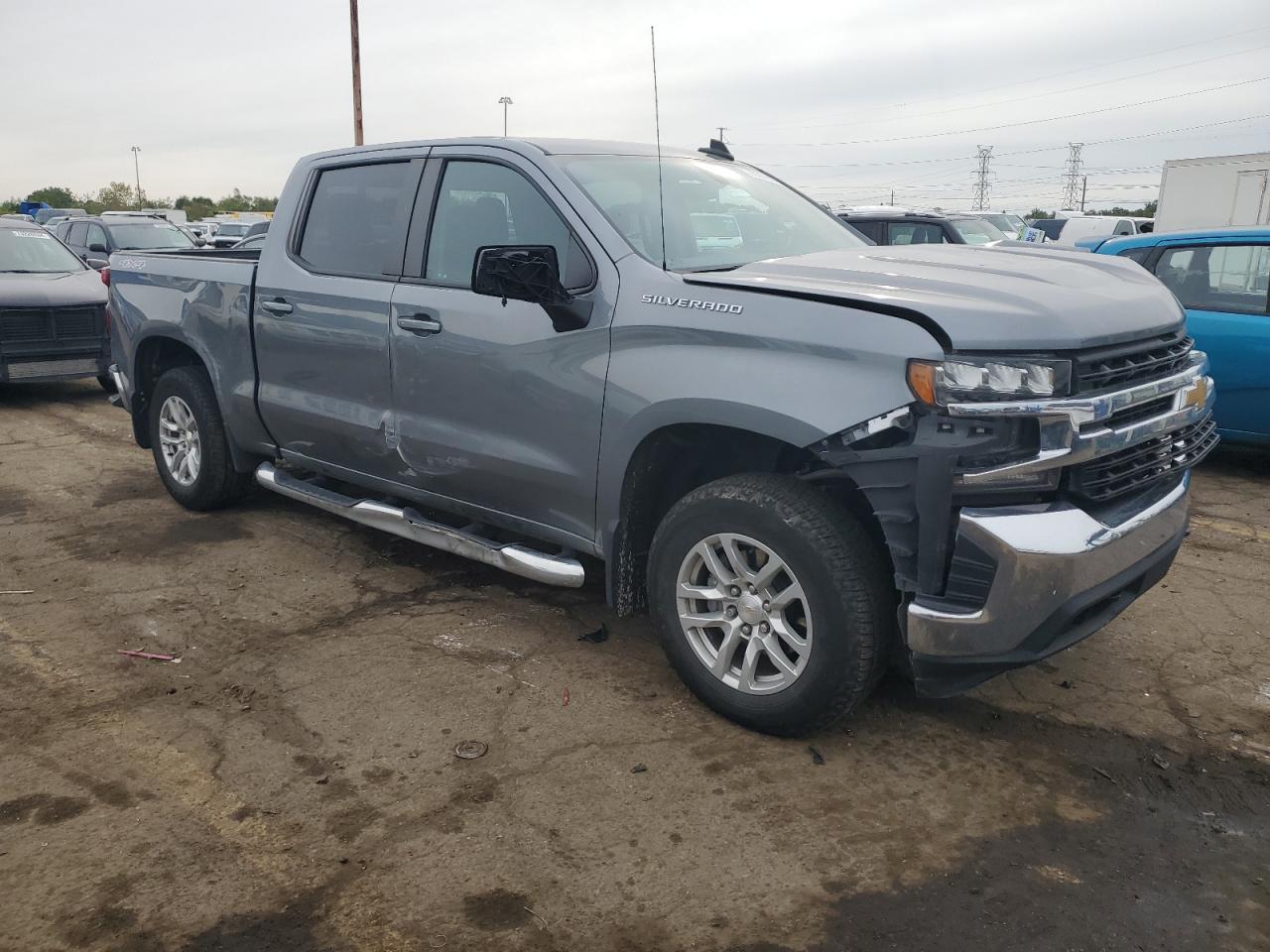 2022 CHEVROLET SILVERADO LTD K1500 LT-L VIN:3GCPYJEK9NG111639