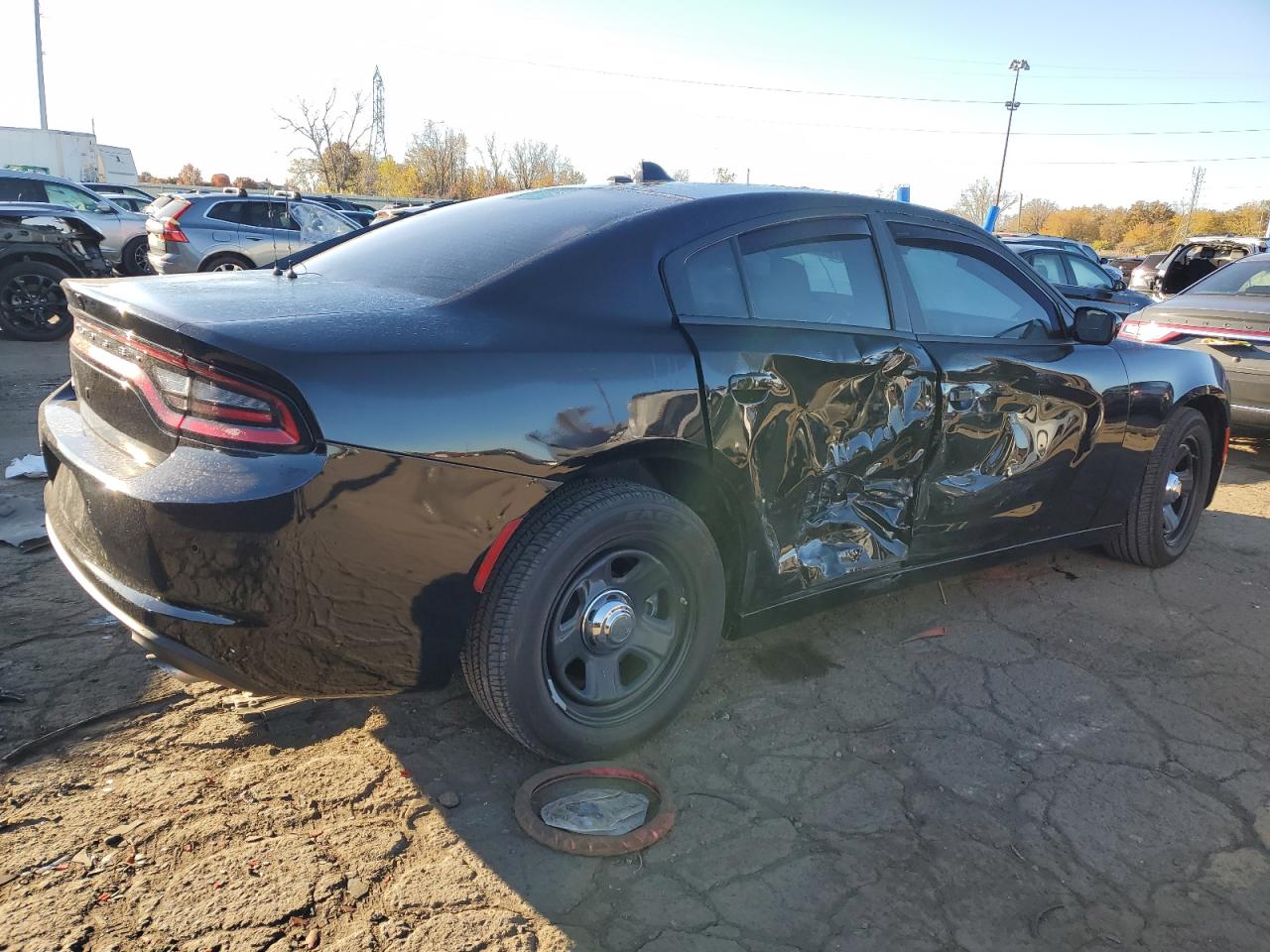 2023 DODGE CHARGER POLICE VIN:2C3CDXAT2PH523016