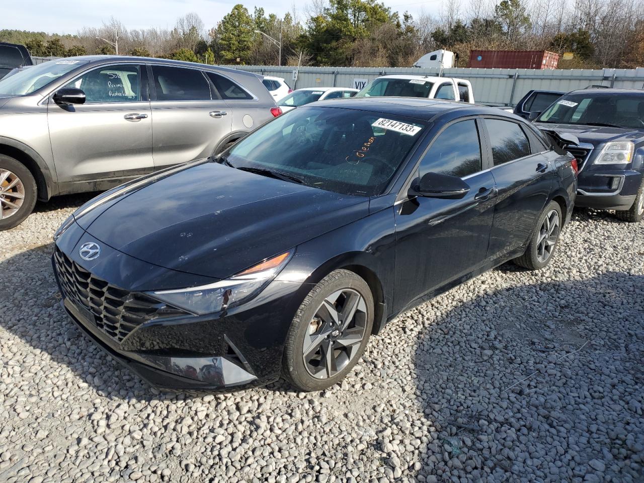 2022 HYUNDAI ELANTRA LIMITED VIN:KMHLP4AG9NU353697