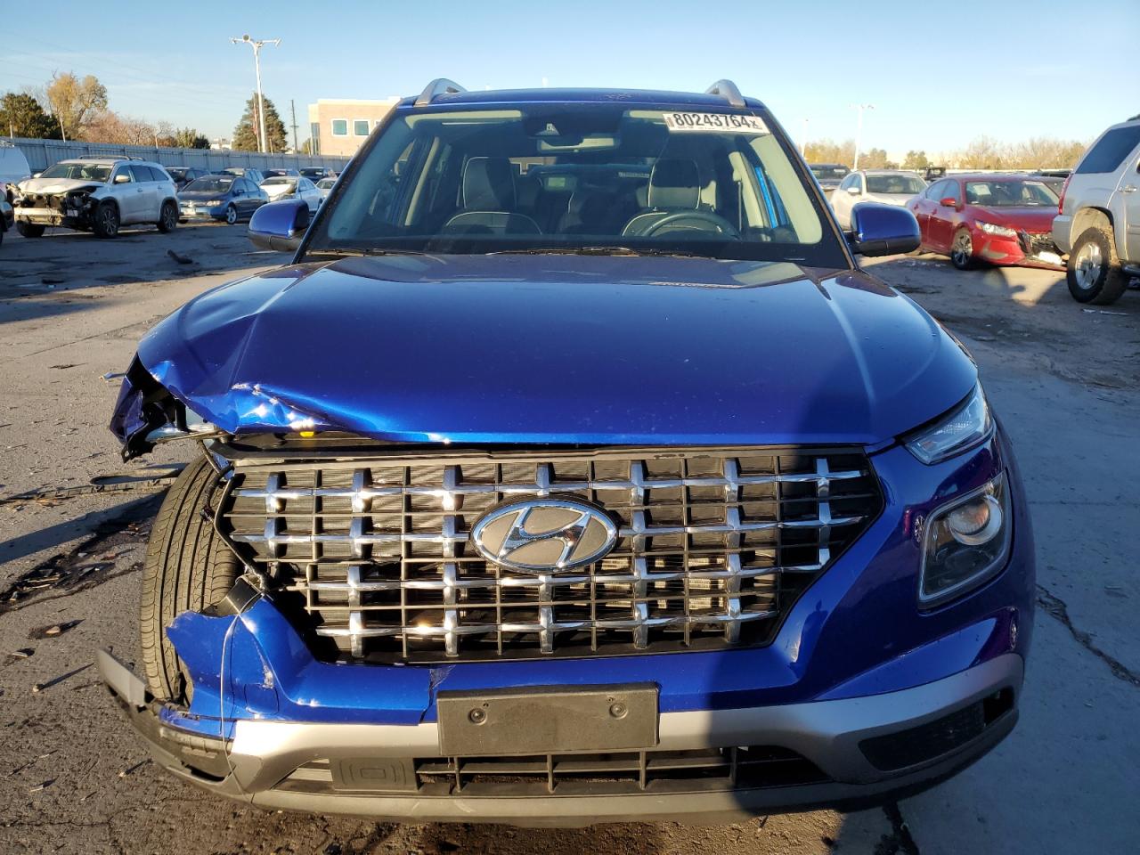 2022 HYUNDAI VENUE SEL VIN:KMHRC8A37NU193054
