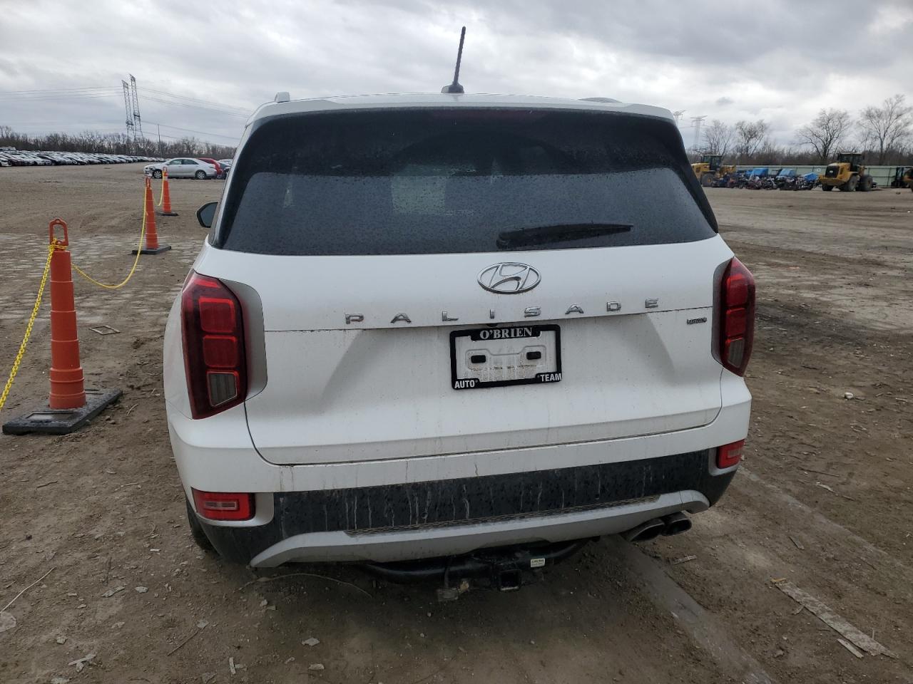 2022 HYUNDAI PALISADE SEL VIN:KM8R3DHE0NU385612