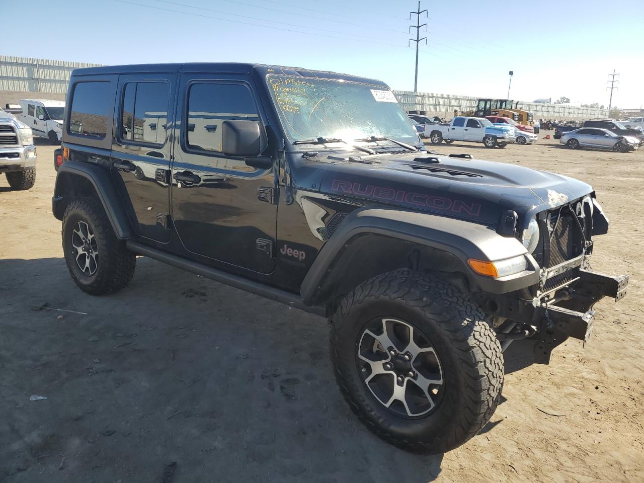 2022 JEEP WRANGLER UNLIMITED RUBICON VIN:1C4JJXFM6NW175930