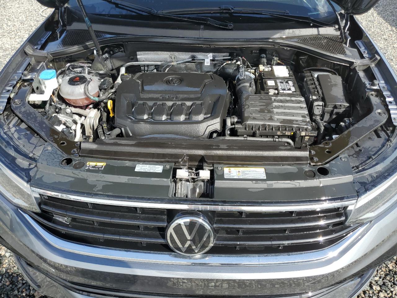 2022 VOLKSWAGEN TIGUAN SE R-LINE BLACK VIN:3VVCB7AXXNM046596