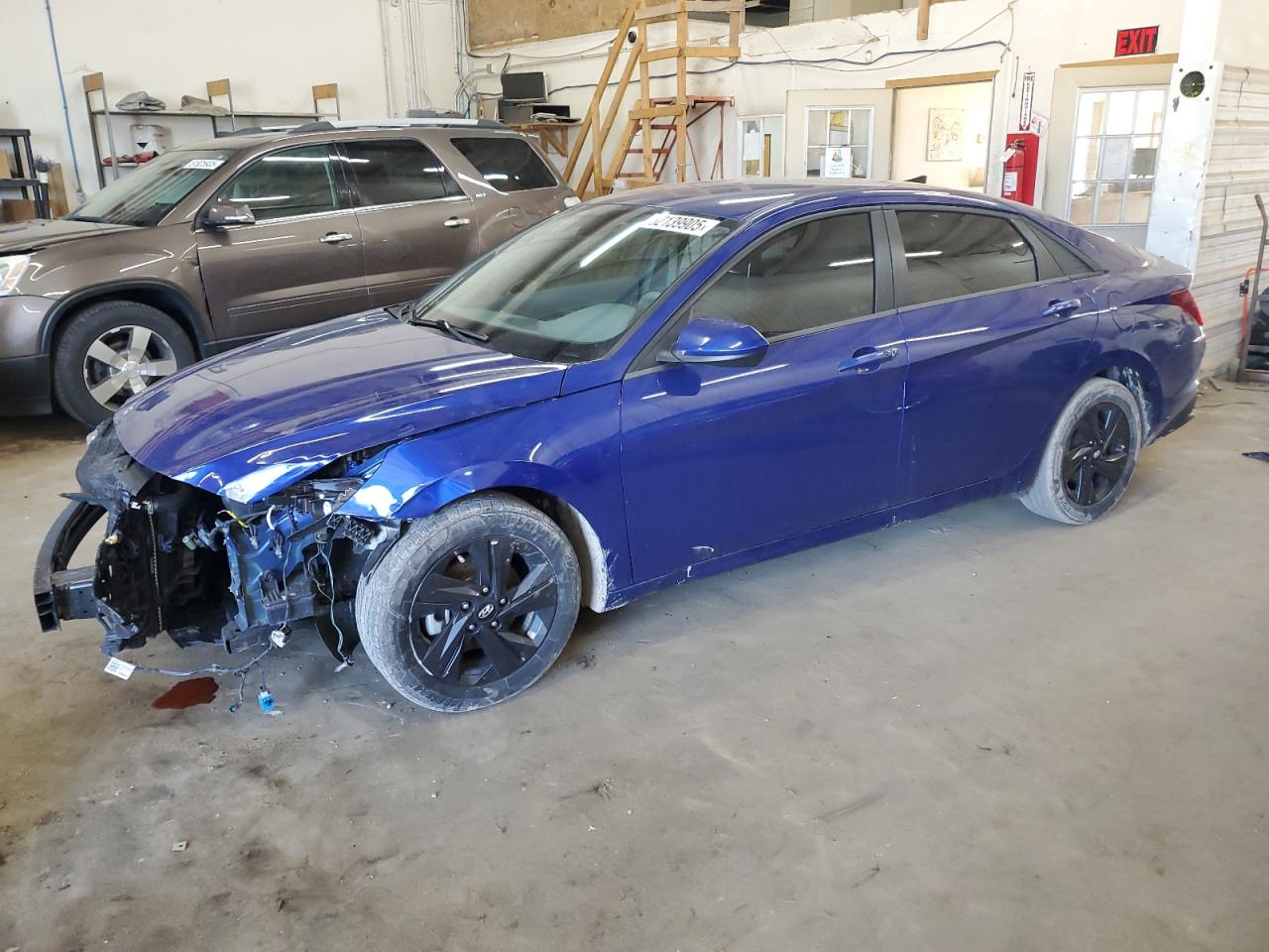 2022 HYUNDAI ELANTRA SEL VIN:5NPLM4AG9NH054721