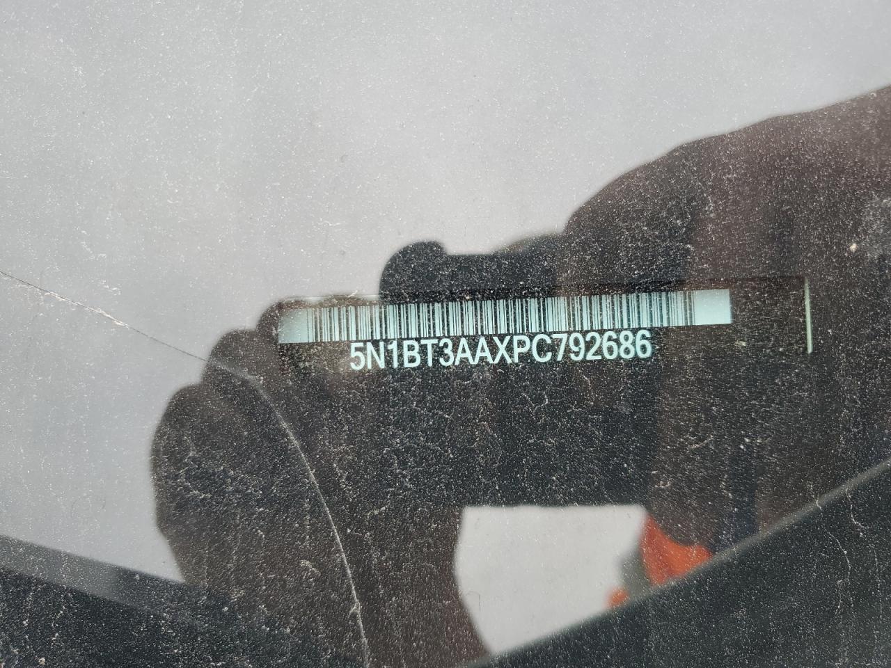 2023 NISSAN ROGUE S VIN:5N1BT3AAXPC792686