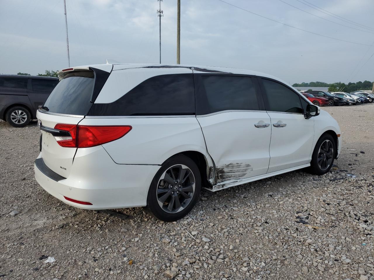 2022 HONDA ODYSSEY ELITE VIN:5FNRL6H98NB003483