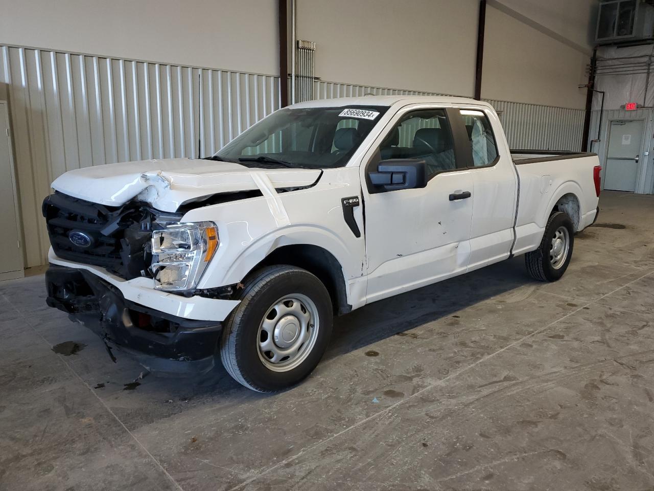 2022 FORD F150 SUPER CAB VIN:1FTEX1CB3NKE55991