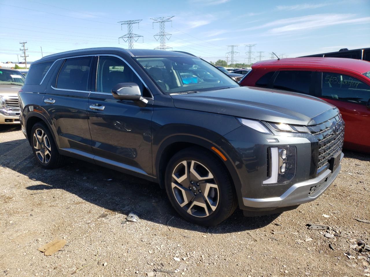 2023 HYUNDAI PALISADE SEL PREMIUM VIN:KM8R4DGE1PU536068