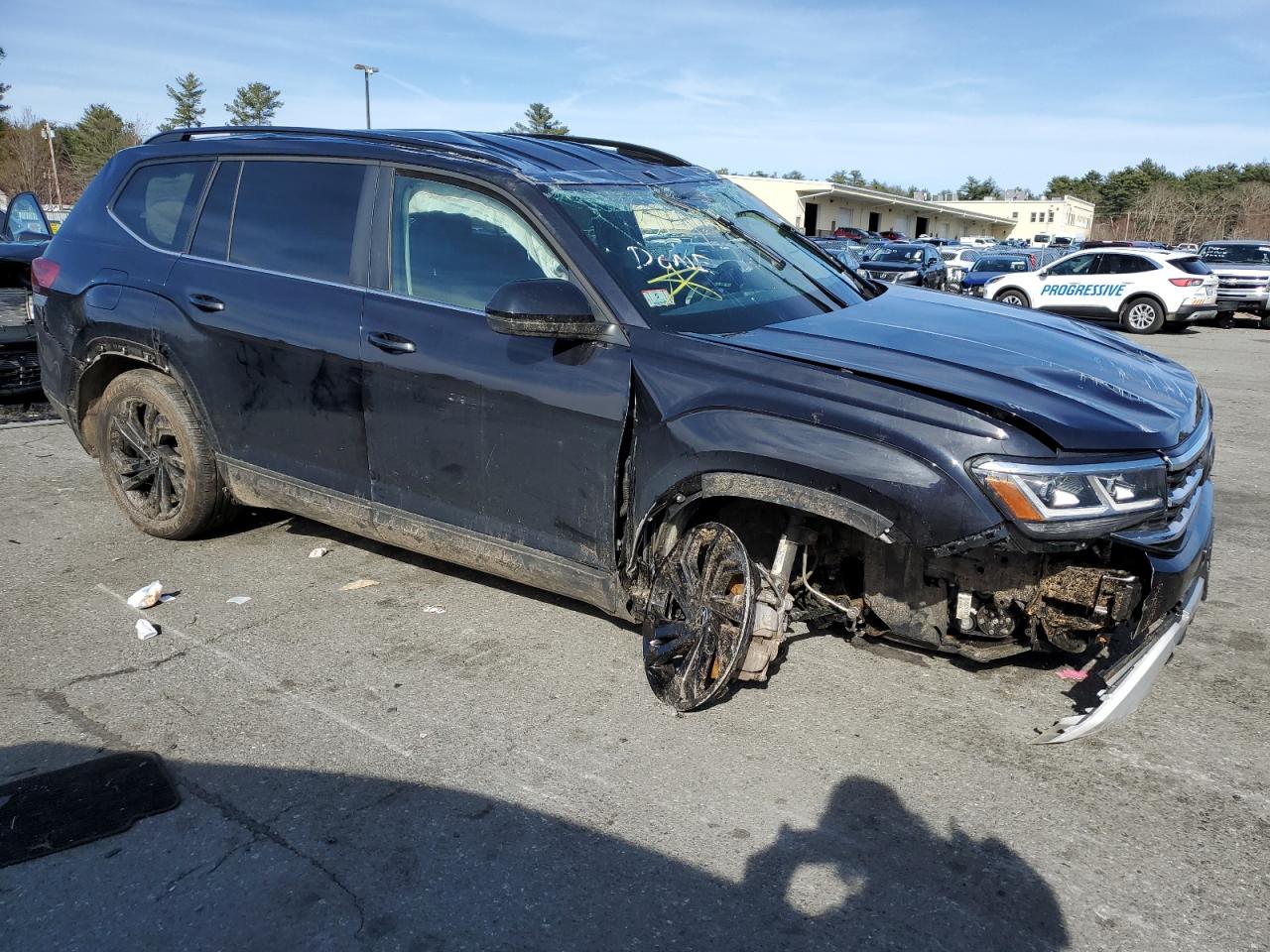 2023 VOLKSWAGEN ATLAS SE VIN:1V2HR2CA8PC524383