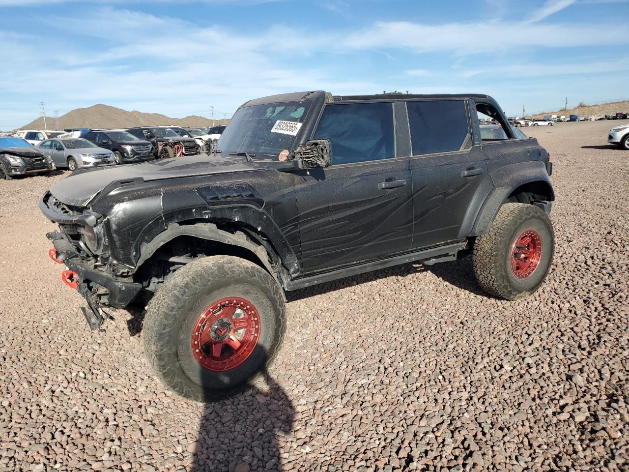 2022 FORD BRONCO RAPTOR VIN:1FMEE5JR2NLA51034