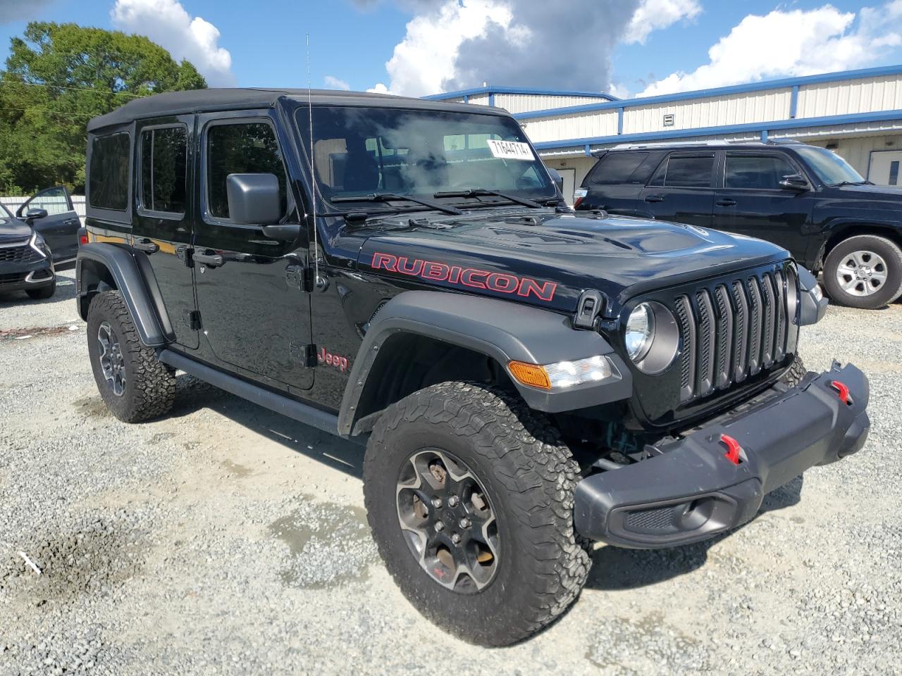 2023 JEEP WRANGLER RUBICON VIN:1C4HJXFG7PW656569