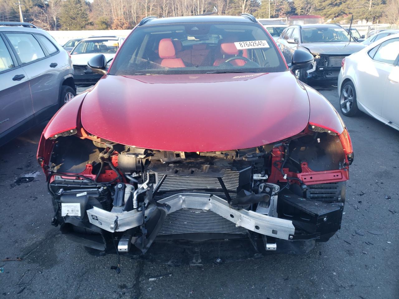 2023 ALFA ROMEO STELVIO TI VIN:ZASPAKBNXP7D57243