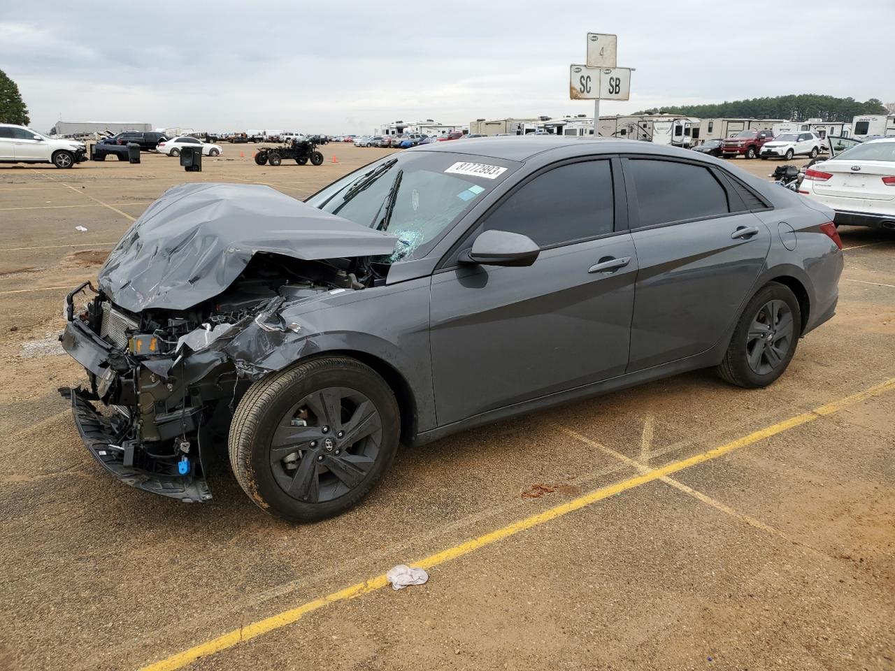 2023 HYUNDAI ELANTRA SEL VIN:KMHLM4AG0PU577694