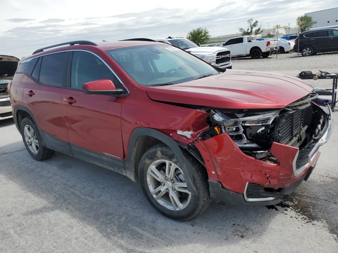 2022 GMC TERRAIN SLE VIN:3GKALTEV2NL143547