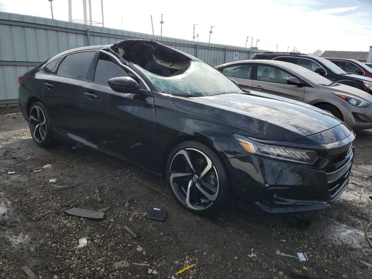 2022 HONDA ACCORD SPORT VIN:1HGCV1F35NA098967