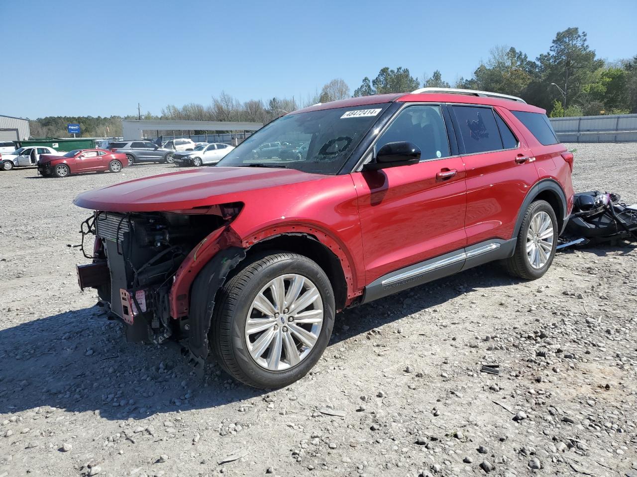 2022 FORD EXPLORER LIMITED VIN:1FMSK7FH3NGA68215