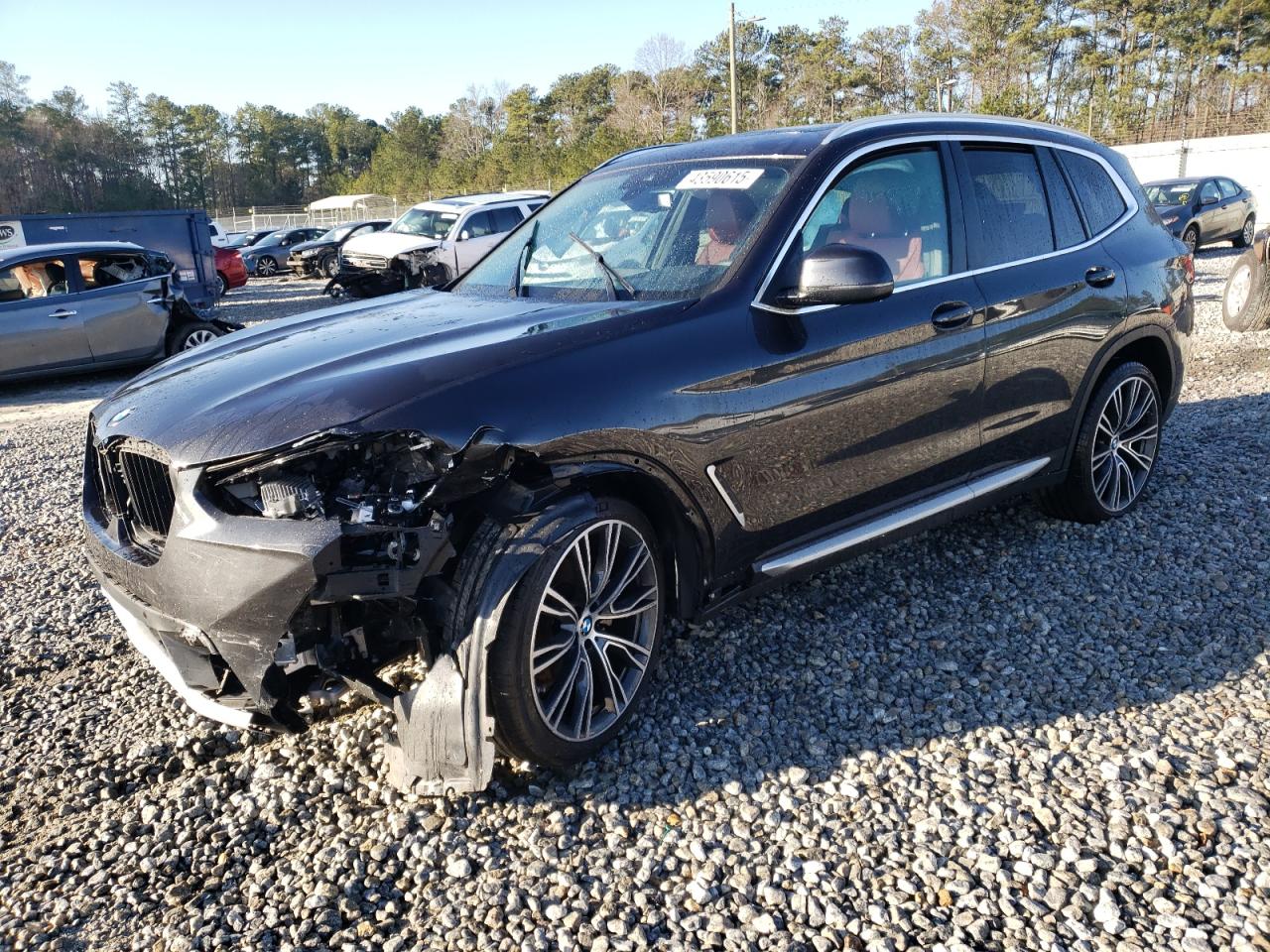 2022 BMW X3 SDRIVE30I VIN:5UX43DP01N9K65016