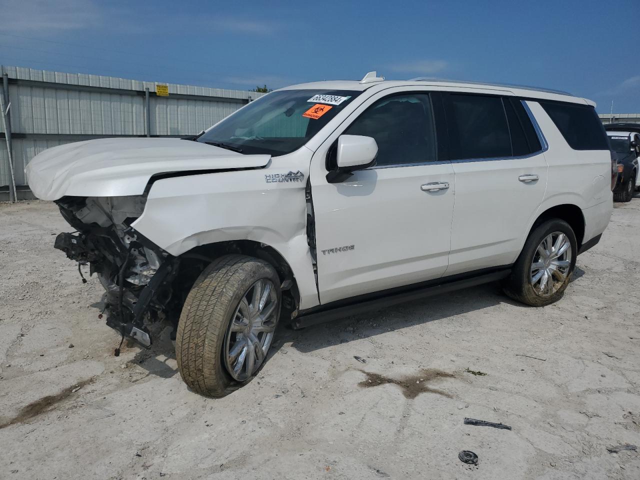 2022 CHEVROLET TAHOE K1500 HIGH COUNTRY VIN:1GNSKTKL4NR212731