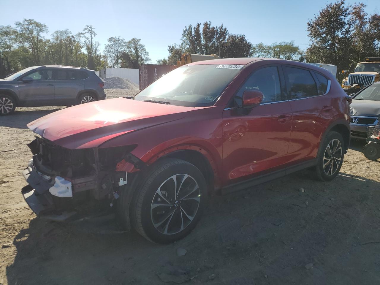 2022 MAZDA CX-5 PREMIUM VIN:JM3KFBDM9N0587913
