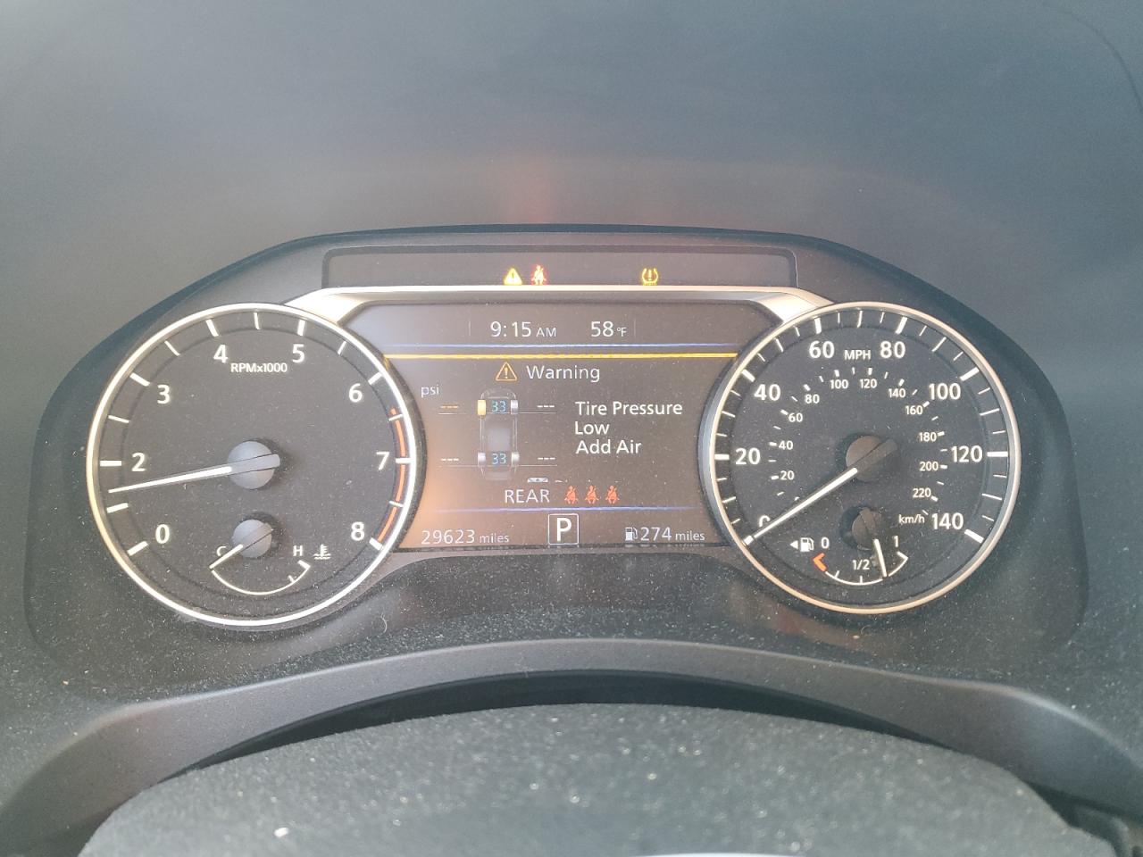 2023 NISSAN ALTIMA SR VIN:1N4BL4CWXPN306293