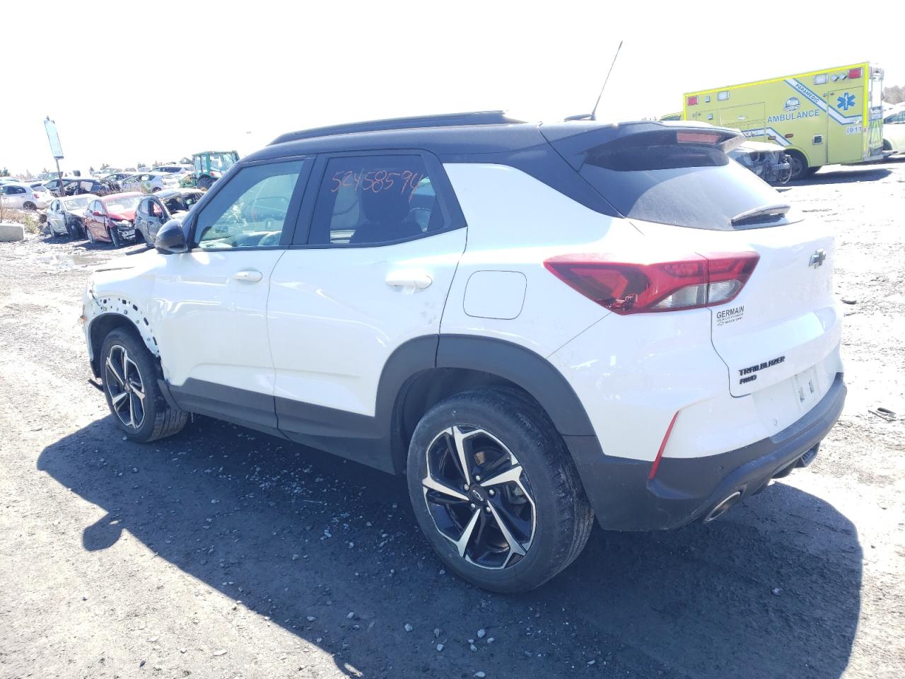 2022 CHEVROLET TRAILBLAZER RS VIN:KL79MUSL7NB122745