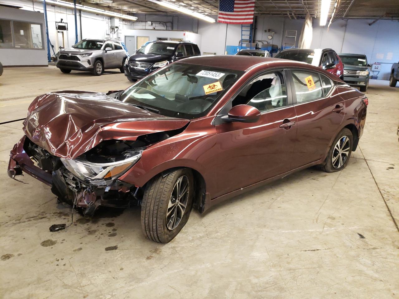 2023 NISSAN SENTRA SV VIN:3N1AB8CV4PY285681