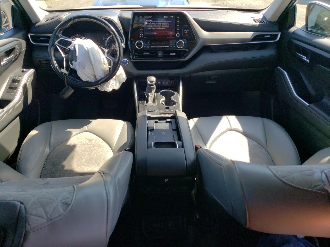 2022 TOYOTA HIGHLANDER HYBRID XLE VIN:5TDABRCH3NS539463