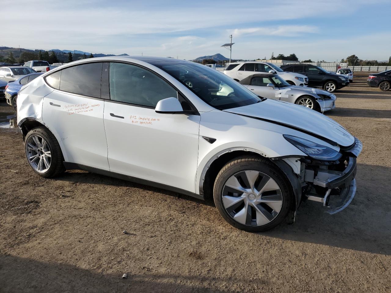 2022 TESLA MODEL Y  VIN:7SAYGDEE7NF457930