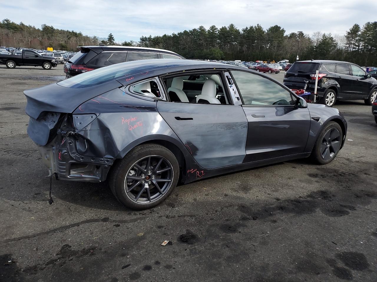 2023 TESLA MODEL 3  VIN:5YJ3E1EA2PF644052