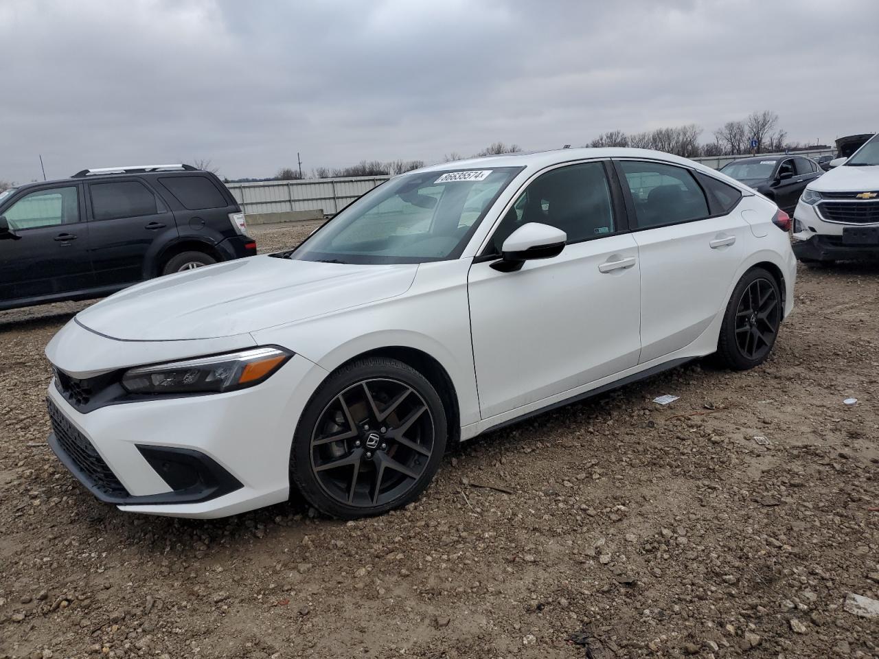 2022 HONDA CIVIC SPORT TOURING VIN:19XFL1H83NE006715