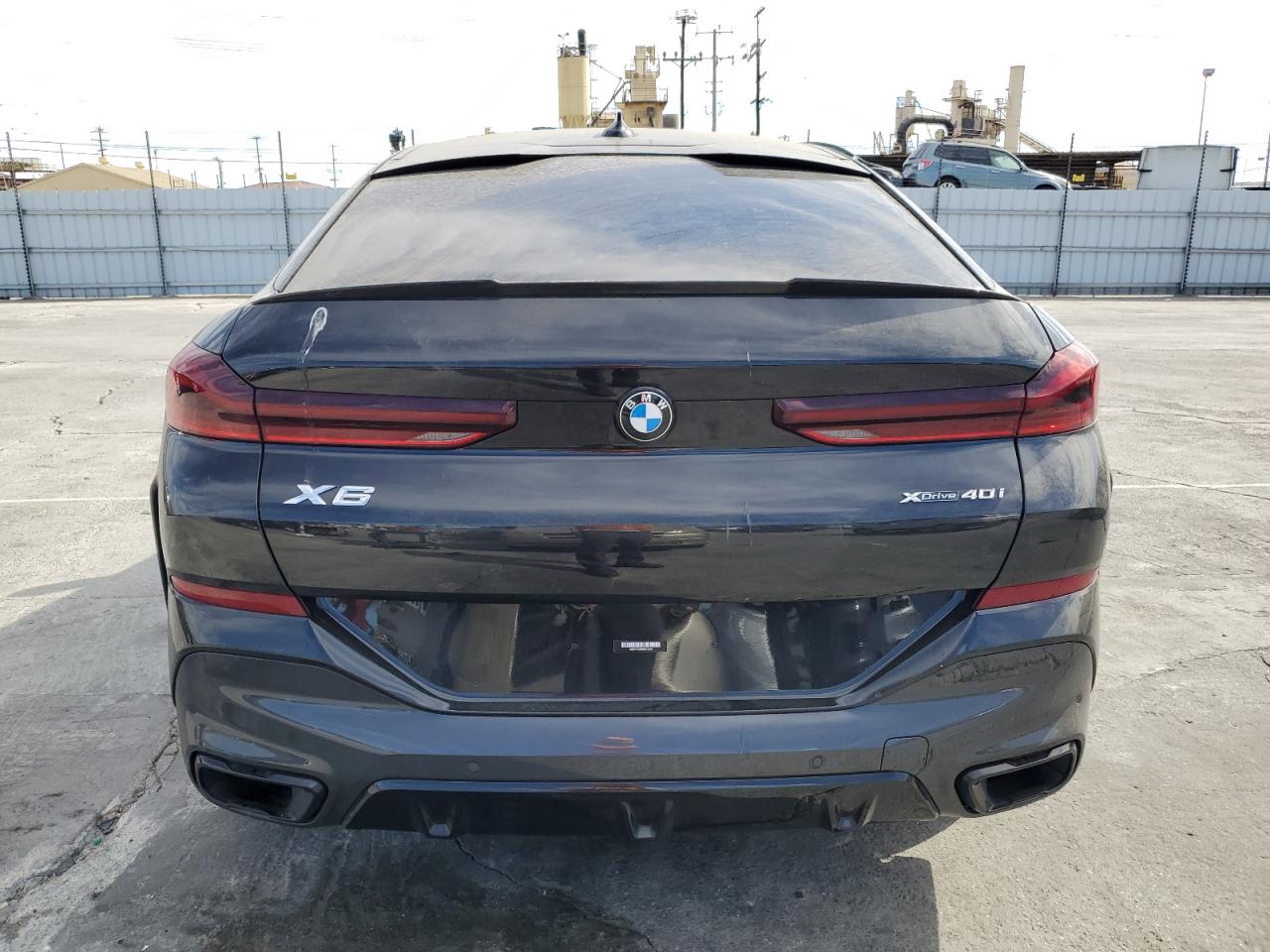 2022 BMW X6 XDRIVE40I VIN:5UXCY6C08N9M72923