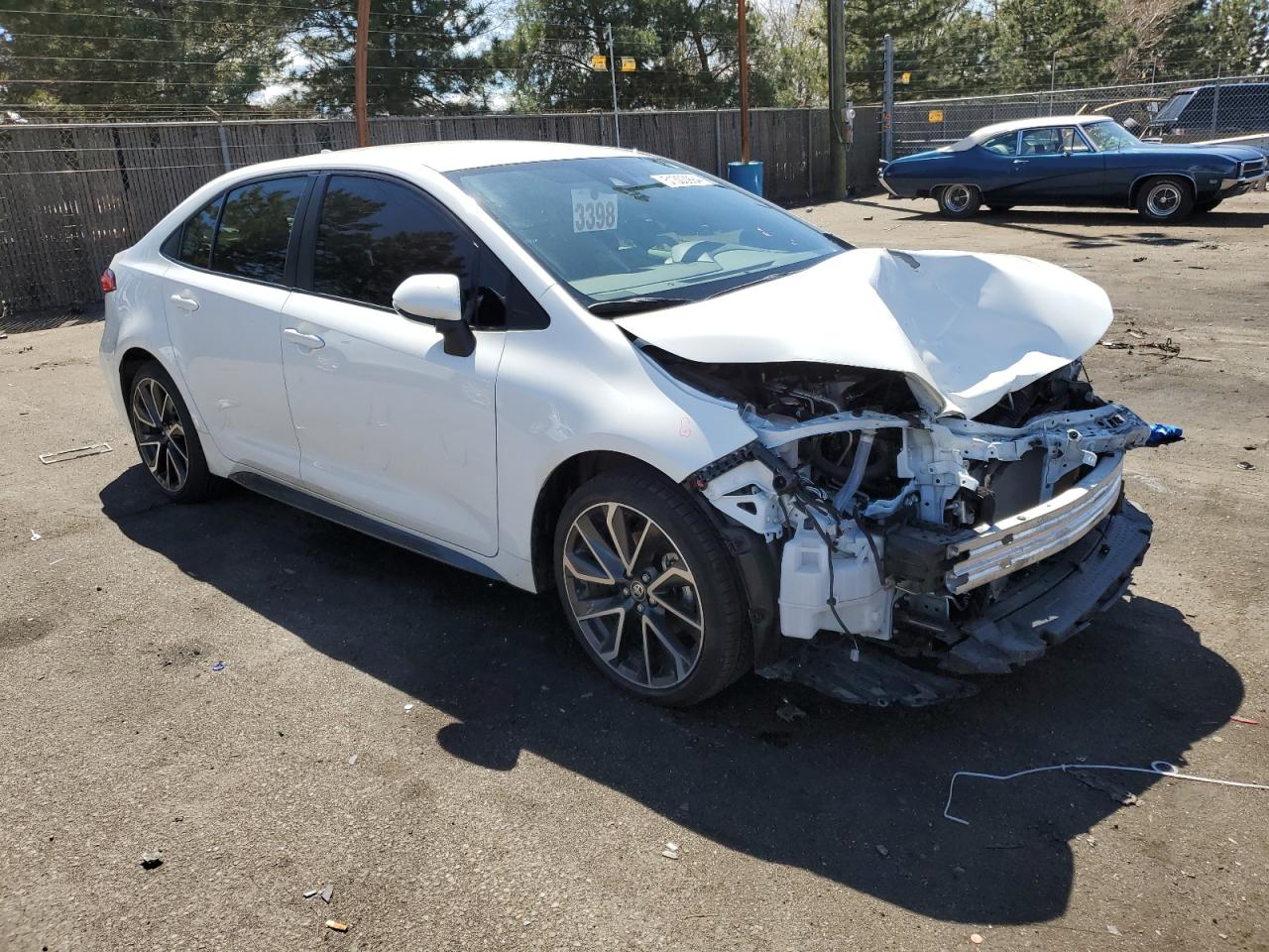 2022 TOYOTA COROLLA SE VIN:JTDS4MCE9NJ090407